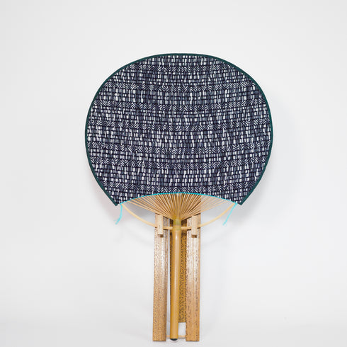 房州うちわ 中万月型「いなせ」