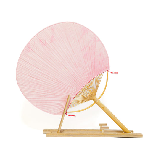 【追風】房州うちわ 大万月型「夢見桜」