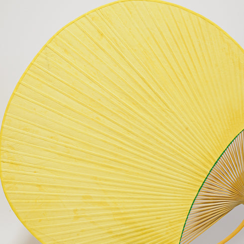 【追風】房州うちわ 大万月型「陽だまり」