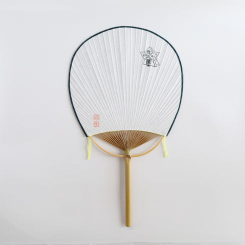 房州うちわ 玉子型「鏡花火」